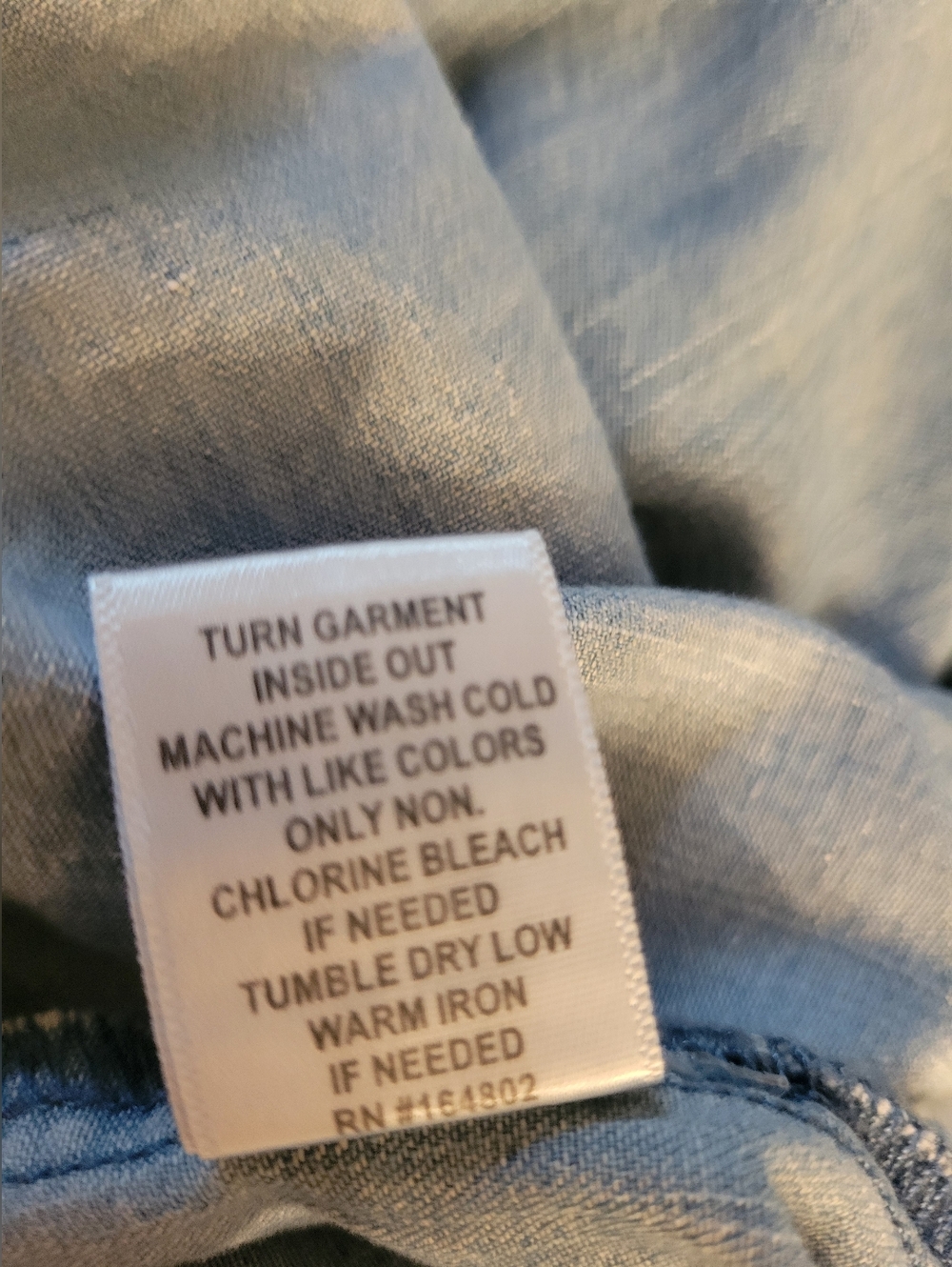 Indigo Thread Co. Light Chambray Snap Button-up Shirt - Picture 6 of 8